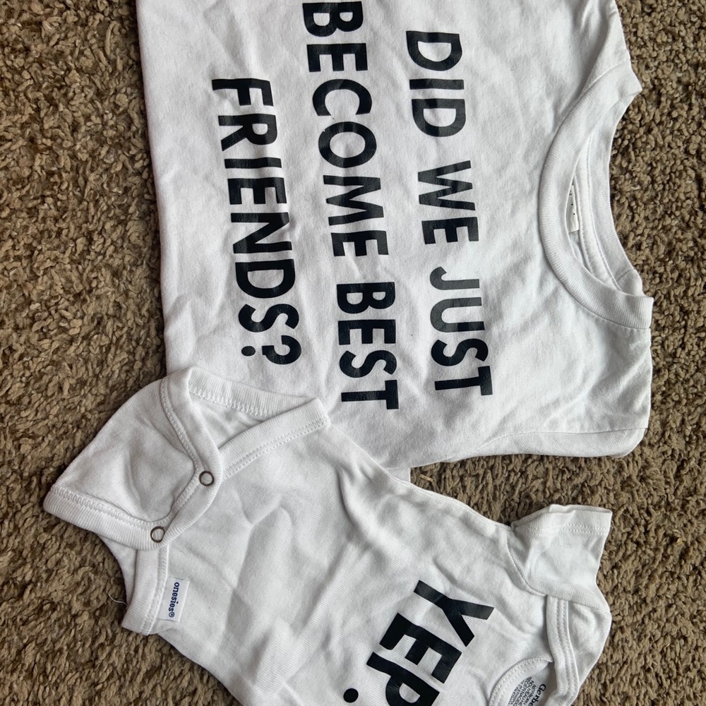 Matching sibling best friend shirts